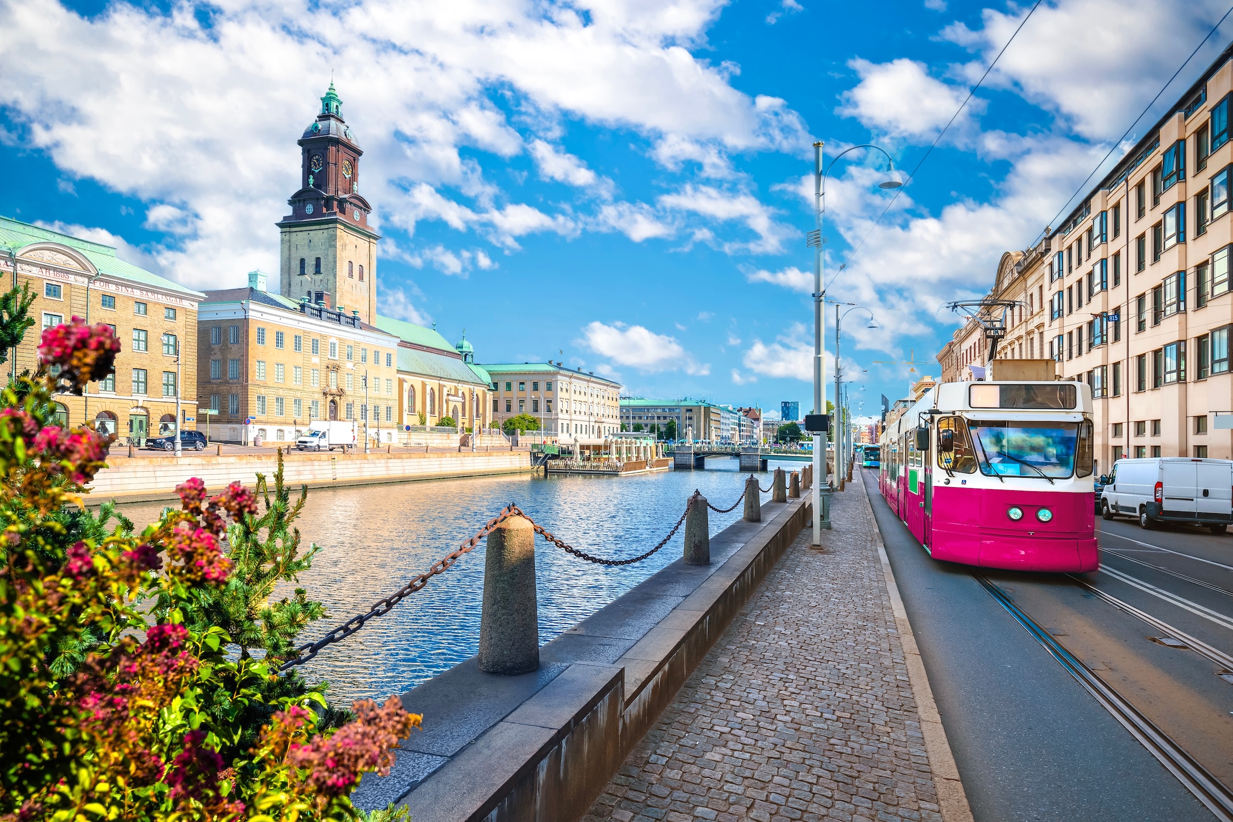 Göteborg vom Wasser aus